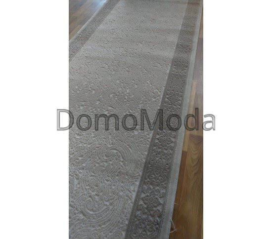 Полиэстеровая ковровая дорожка TEMPO 7385 Beige - высокое качество по лучшей цене в Украине изображение 2.